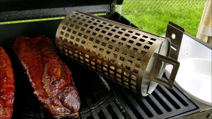 BBQ Dragon Rolling Grill Basket