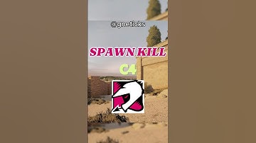 Mozzie Spawn Kill C4 On Villa