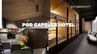 Honest review of the POD CAPSULE HOTEL- Singapore by Chey Travels #capsulehotel