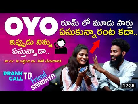 Extreme Bold Prank Call To Best Friend | Mounika Gani Model | Telugu ...