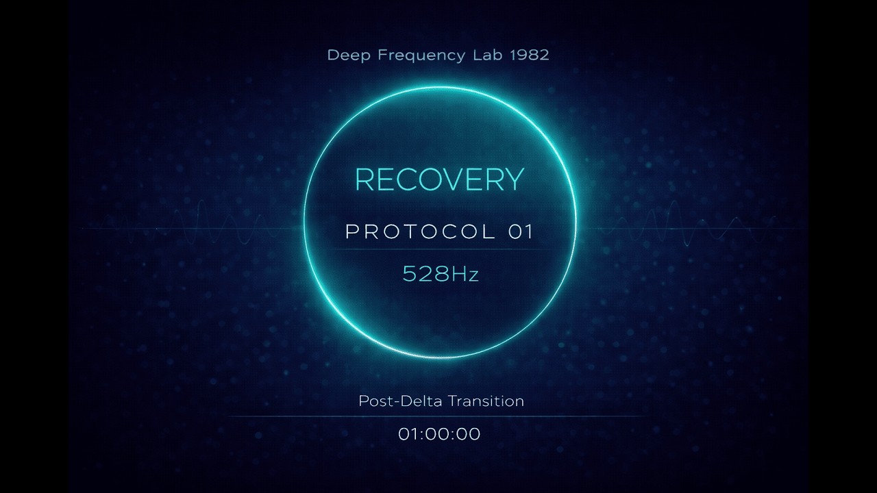 RECOVERY PROTOCOL 01 | 528Hz Post-Delta Transition (1 Hour)