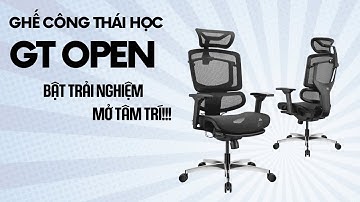Ghế công thái học GT OPEN - Bật trải nghiệm, mở tâm trí | DERGO Việt Nam