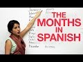 Learn the MONTHS in SPANISH