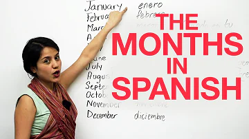 What are the months and days in Spanish?