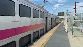 NJ Transit Train 3857 at Newark Airport Train Station and Hamilton, NJ (9/15/25)