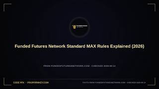 Funded Futures Network Standard MAX Rules Explained (2026)