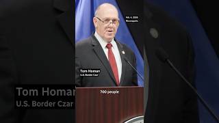 Homan says hundreds of immigration agents will leave Minneapolis