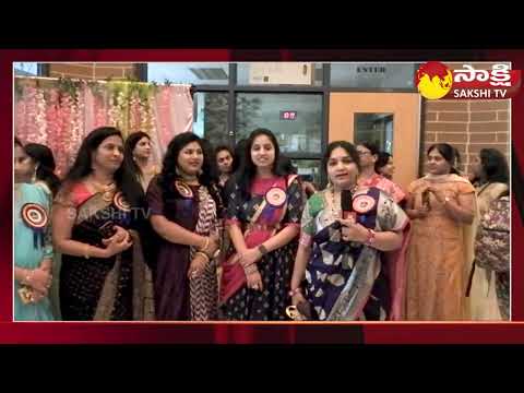 TelanganaAmerican TeluguAssociation TTA Conducts InternationalWomens Day |Tamilisai |USA |Sakshi TV - SAKSHITV