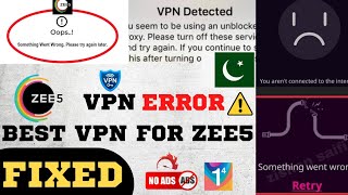 📣[SOLVED] How to Watch ZEE5 App in Pakistan | Fix VPN Error | Fast Ad-Free VPN | All Errors Fixed screenshot 2