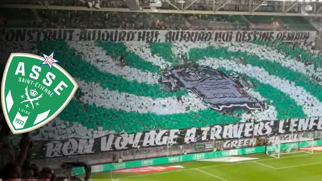 THIS TIFO IS UNREAL! 🤯💚| ASSE’s Spectacular Tifo at the Chaudron vs Montpellier 3-1 | Ligue 2 26/27