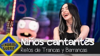 Trancas y Barrancas convierten a cantantes en niños para retar a Nicki Nicole - El Hormiguero