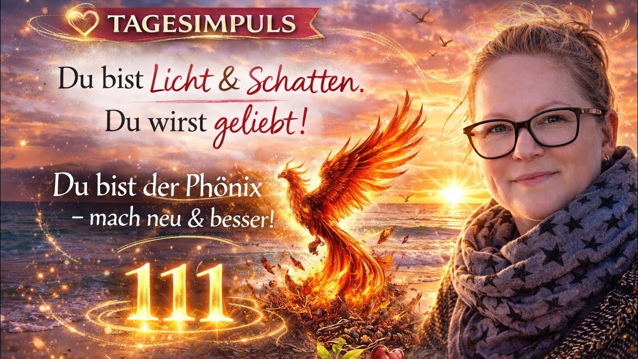 Tagesimpuls☀️Du bist es wert geliebt zu werden ❤️Niemand ist nur gut oder schlecht 👼 😈 