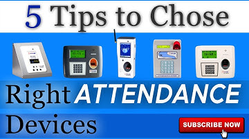 5 Tips to Chose Right Attendance Device | Biometric Attendance System | Star Link