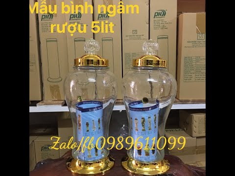 Video BÌNH THỦY TINH VÀ HŨ THỦY TINH NGÂM RƯỢU GIÁ RẺ NHẤT... - youtube