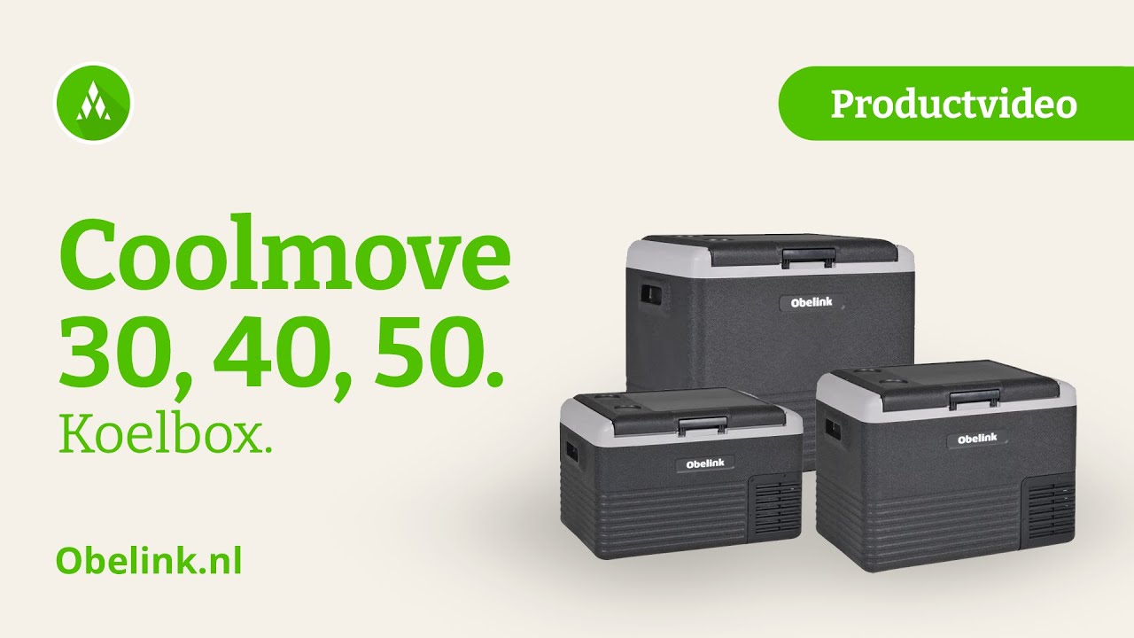 Obelink Coolmove 30, 40, 50 compressor koelbox | Productvideo | Obelink