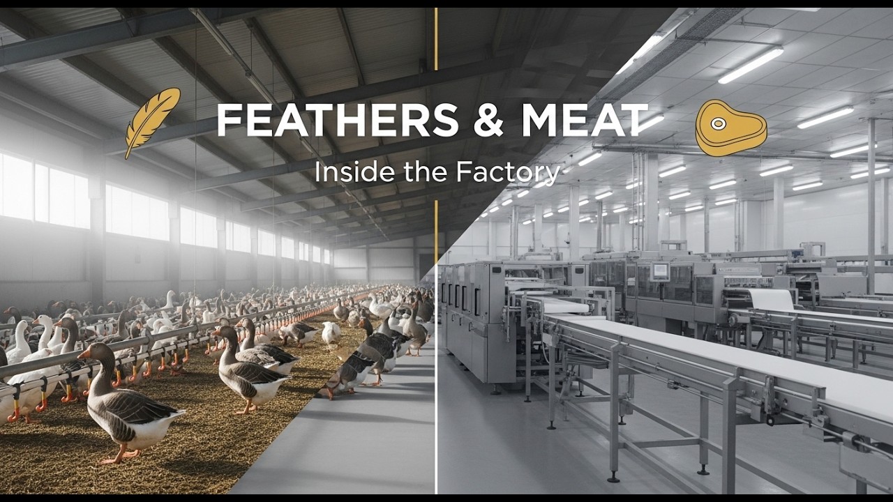 Inside the World’s Largest Duck Processing Plant | Feathers & Meat ...