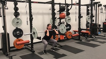 Front Squat, with Eccentric