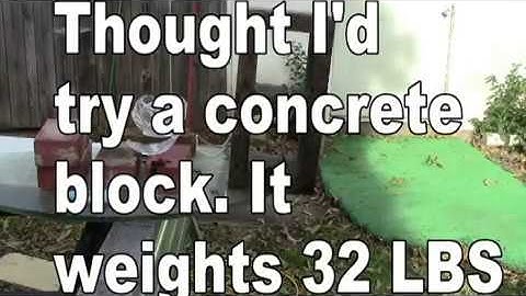 Glass test after gluing with Rapid Fuse. Made for demonstration only