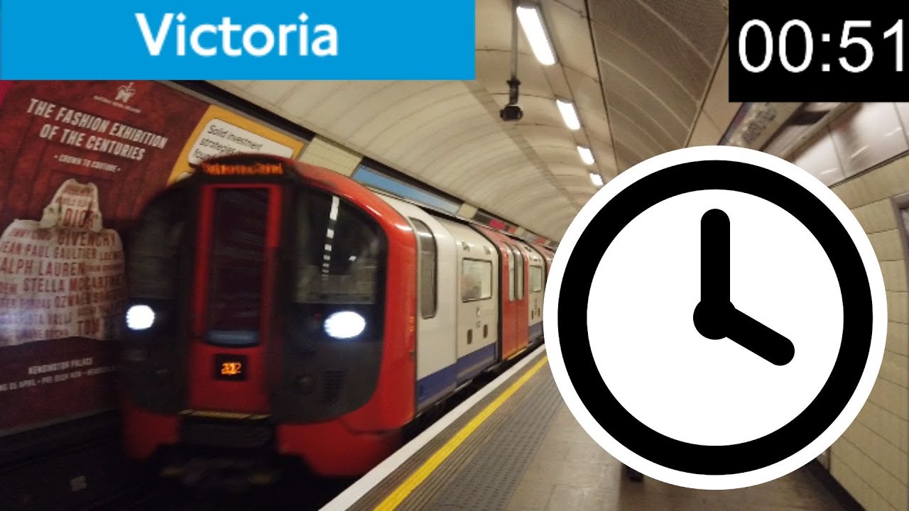 How FREQUENT is the Victoria line? - YouTube