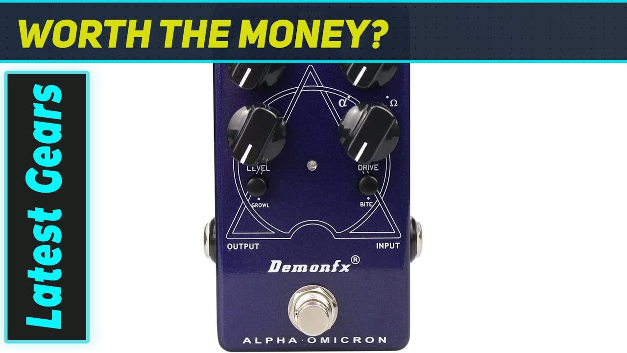 Demonfx Alpha Omicron　ベースオーバードライブ Demonfx ALPHA OMICRON: Your Bass Tone Secret Weapon? - YouTube