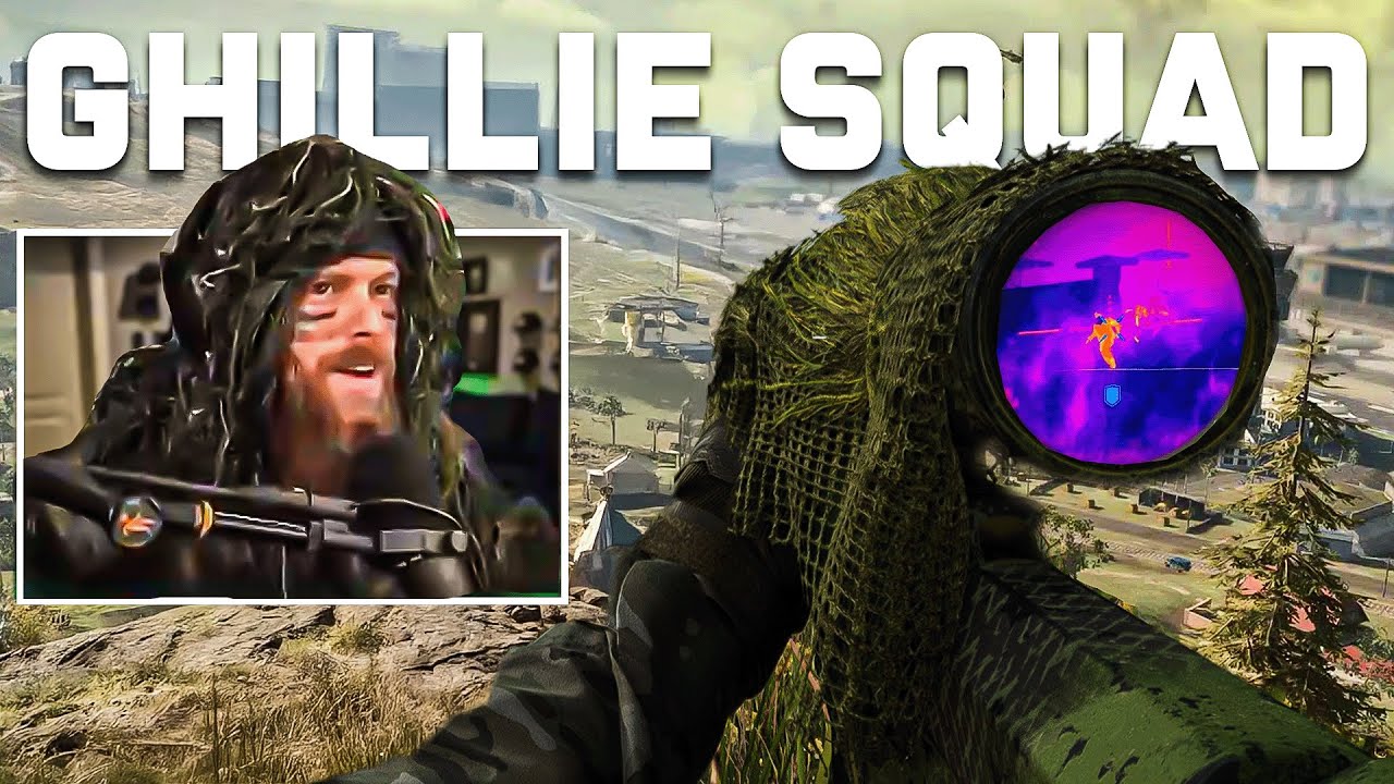 GHILLIED UP WITH THE #1 Squad in WARZONE!
