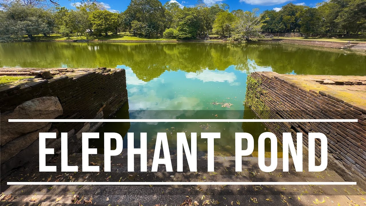 Eth Pokuna - Elephant Pond (ඇත් පොකුණ) Ancient Sri Lanka.