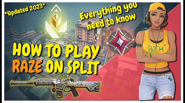 THE COMPLETE RAZE MAP GUIDE for SPLIT 2.0 in VALORANT!! *Updated 2023*