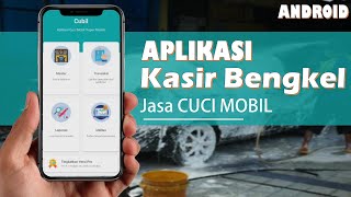 Aplikasi Kasir Bengkel Mobil / Jasa Cuci ( ANDROID ) screenshot 2