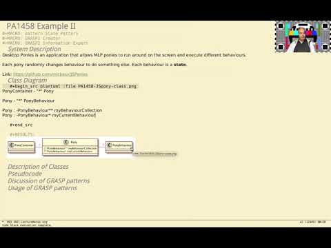 PA1458 HomeExam Example JSPonies en