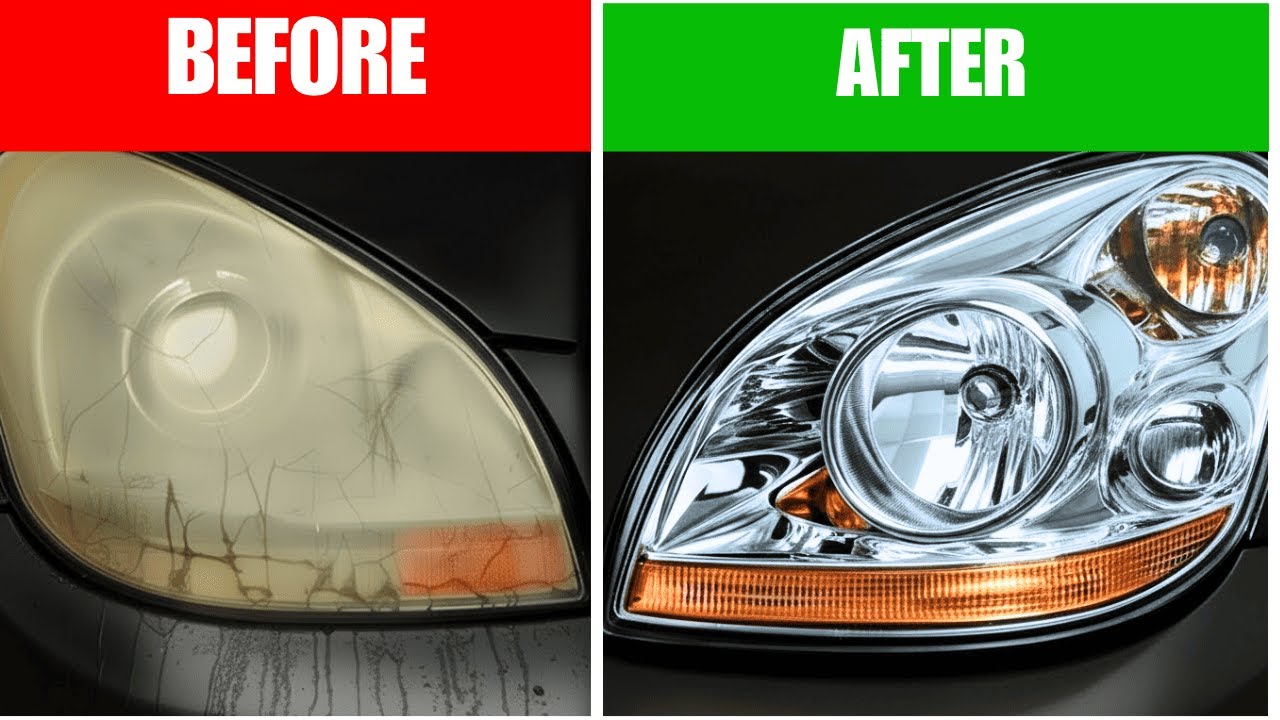 The German Trick That Makes Foggy Headlights Pop Like New
