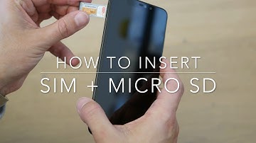 Xiaomi Redmi Note 6 pro - How to insert SIM + micro SD