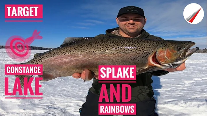 Constance Lake Ice Fishing Splake & Rainbows