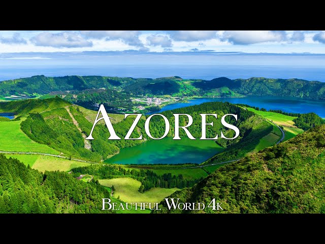 Azores Islands in 4K - Relaxation Film - Calming Piano Music - Amazing Nature class=