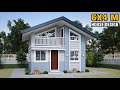 6X4 METER HOUSE - SMALL HOUSE DESIGN - 24 SQM/258 SQFT.