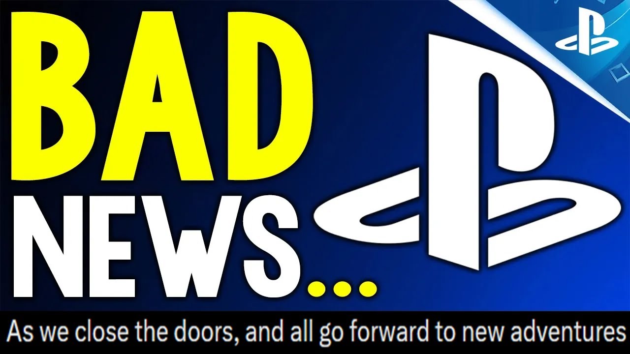 Some Bad PlayStation News Just Dropped... - YouTube