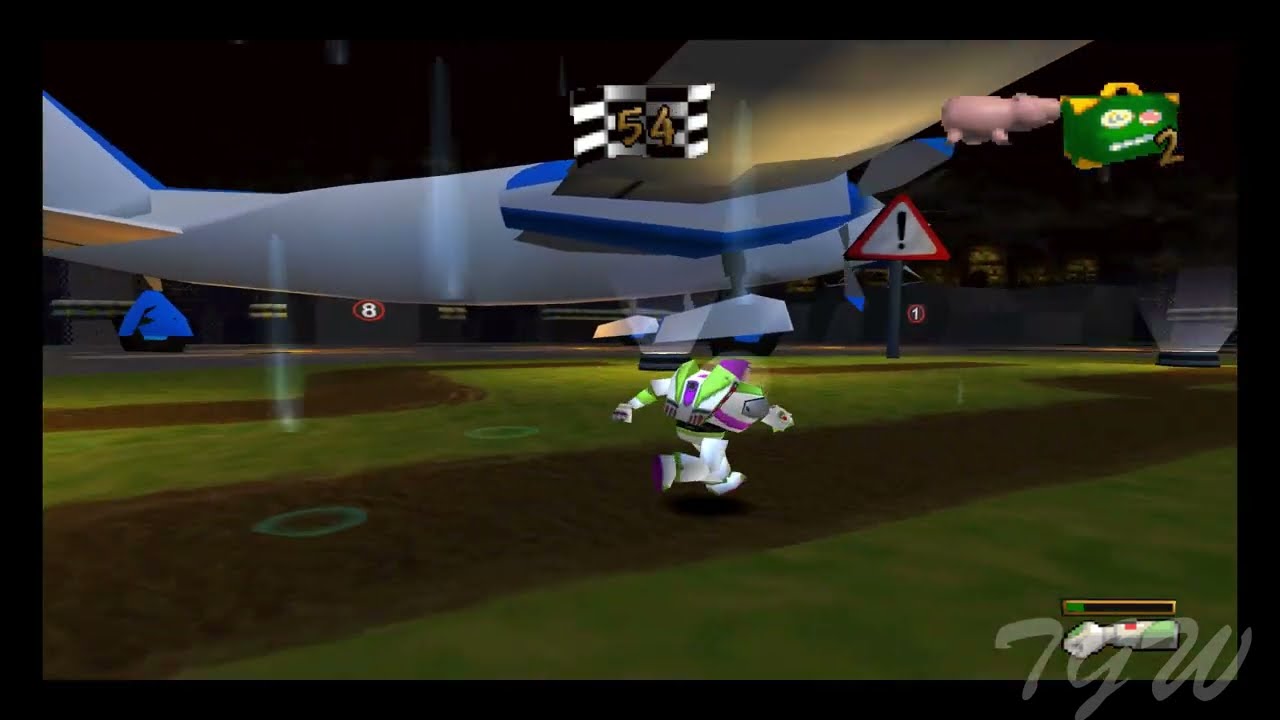 Toy Story 2 (PS1) walkthrough - FINAL - Tarmac Trouble