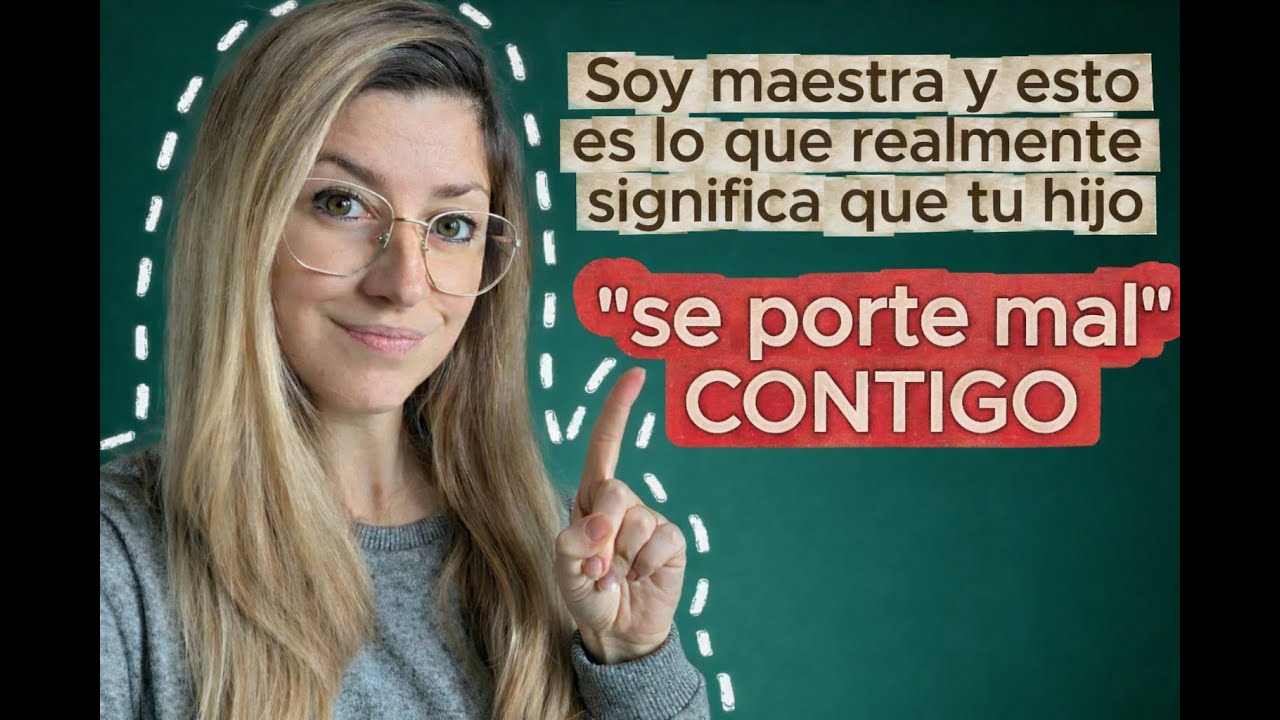 ¿Por qué mi hijo se porta mal CONMIGO?  | Soy maestra y esto es lo que significa 👉