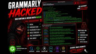 GRAMMARLY HACKED 🔥 Bug Hunting & Recon on Hackerone | The Cyber Eve