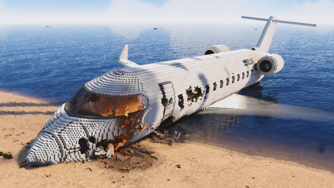 Realistic Airplane Crashes and Shootdowns #3 | Teardown