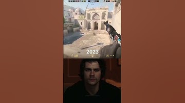 cs 1.6 vs cs2  (counter strike 2003 vs 2023) #csgo #cs2 #cs16