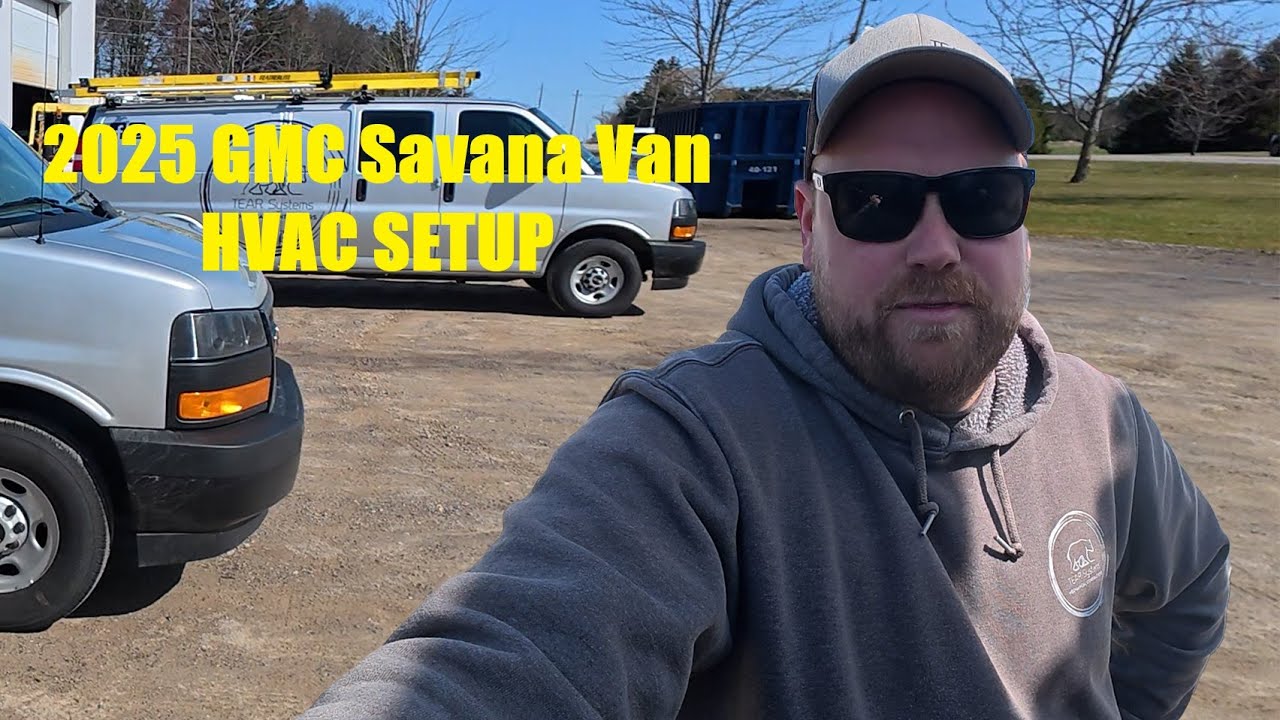 Ultimate 2025 GMC Savana Work Van Tour | HVAC Tech Setup! 🔥🛠️
