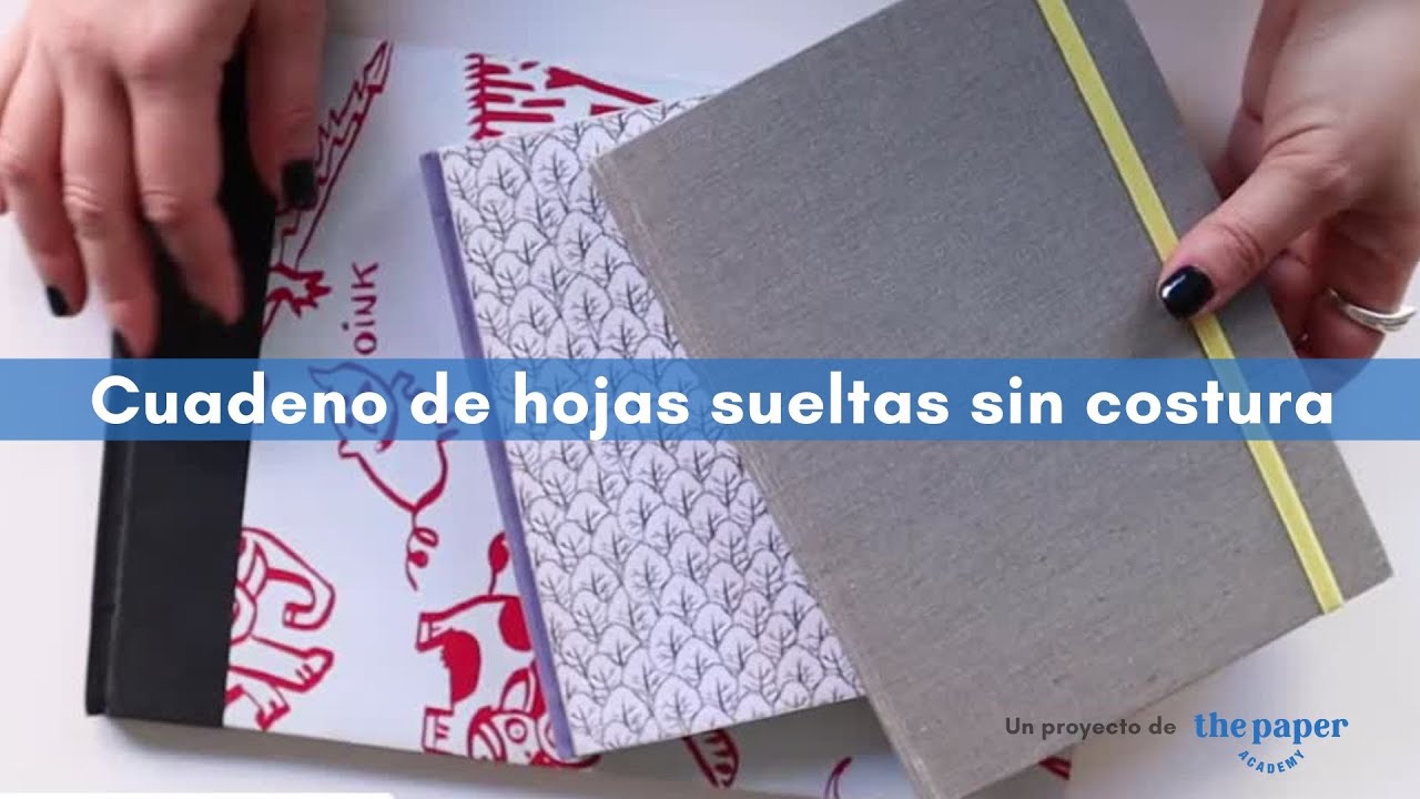 Cuaderno de hojas sueltas sin costura
