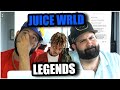 ALL LEGENDS FALL IN THE MAKING!! Juice WRLD - "Legends" *REACTION!!