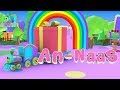 Murottal juz amma an naas animation 3d learning letters arabic alphabet  abata