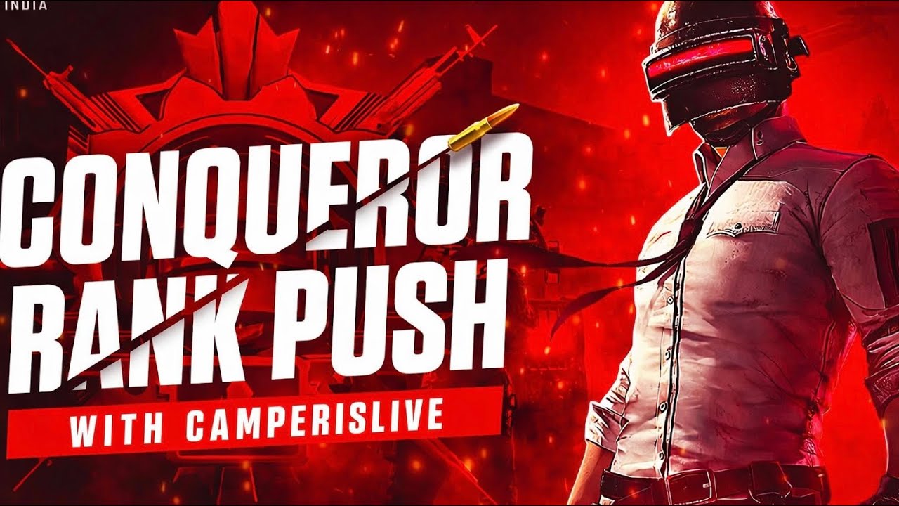 CONQUEROR Rank Push LIVE | Intense Classic Matches | Only stopping after TOP 1 | CAMPERisLIVE