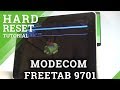 How to Hard Reset MODECOM FREETAB 9701 - Remove Screen Lock / Wipe Data  |HardReset.Info