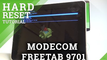 How to Hard Reset MODECOM FREETAB 9701 - Remove Screen Lock / Wipe Data  |HardReset.Info
