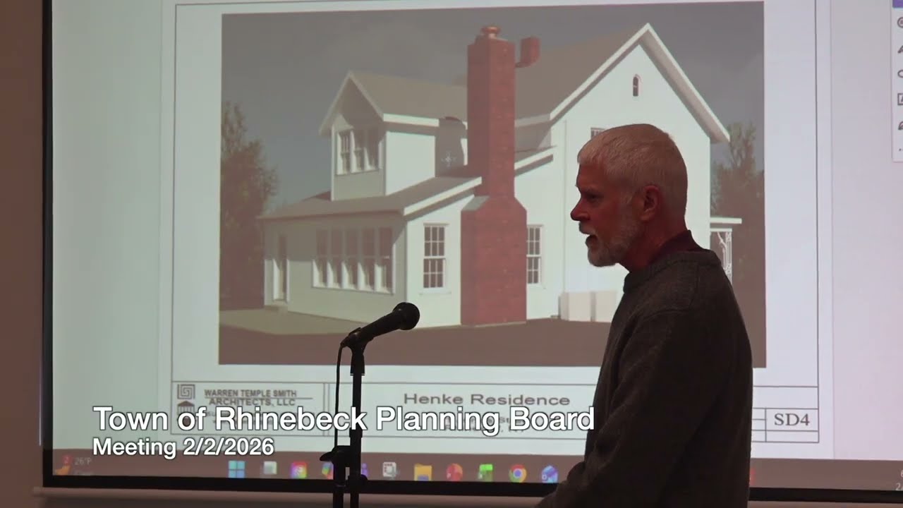 2-2-2026 Rhinebeck Town Planning Board Meeting