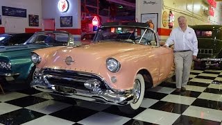1954 Oldsmobile 98 Starfire & Cadillac Convertible & Start Up on My Car Story with Lou Costabile
