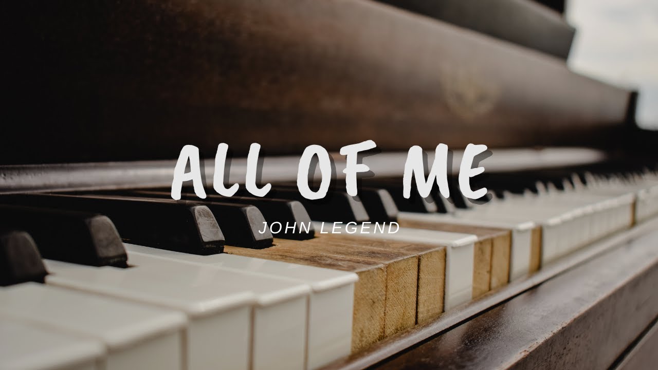 All of me - John Legend new cover (T&E)
